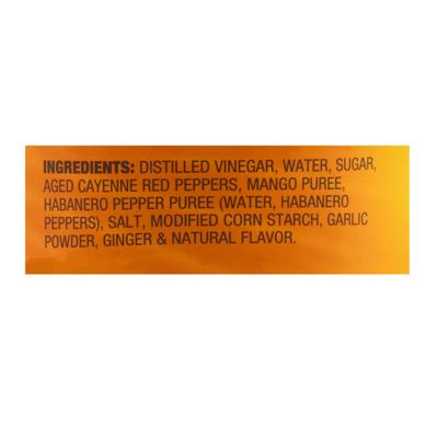 Frank's RedHot Wings Sauce, Mango Habanero, Hot Sauce, Marinade, Glaze, For Fish, Steak, Burgers, Wings, Cole Slaw, Salsa, and More, 12 fl oz