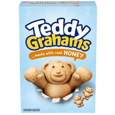 Teddy Grahams Honey Graham Snacks 10 Oz Box - Teddy Grahams Bulk - Teddy Grahams Snack Packs Individual - Teddy Grahams Honey Cookies