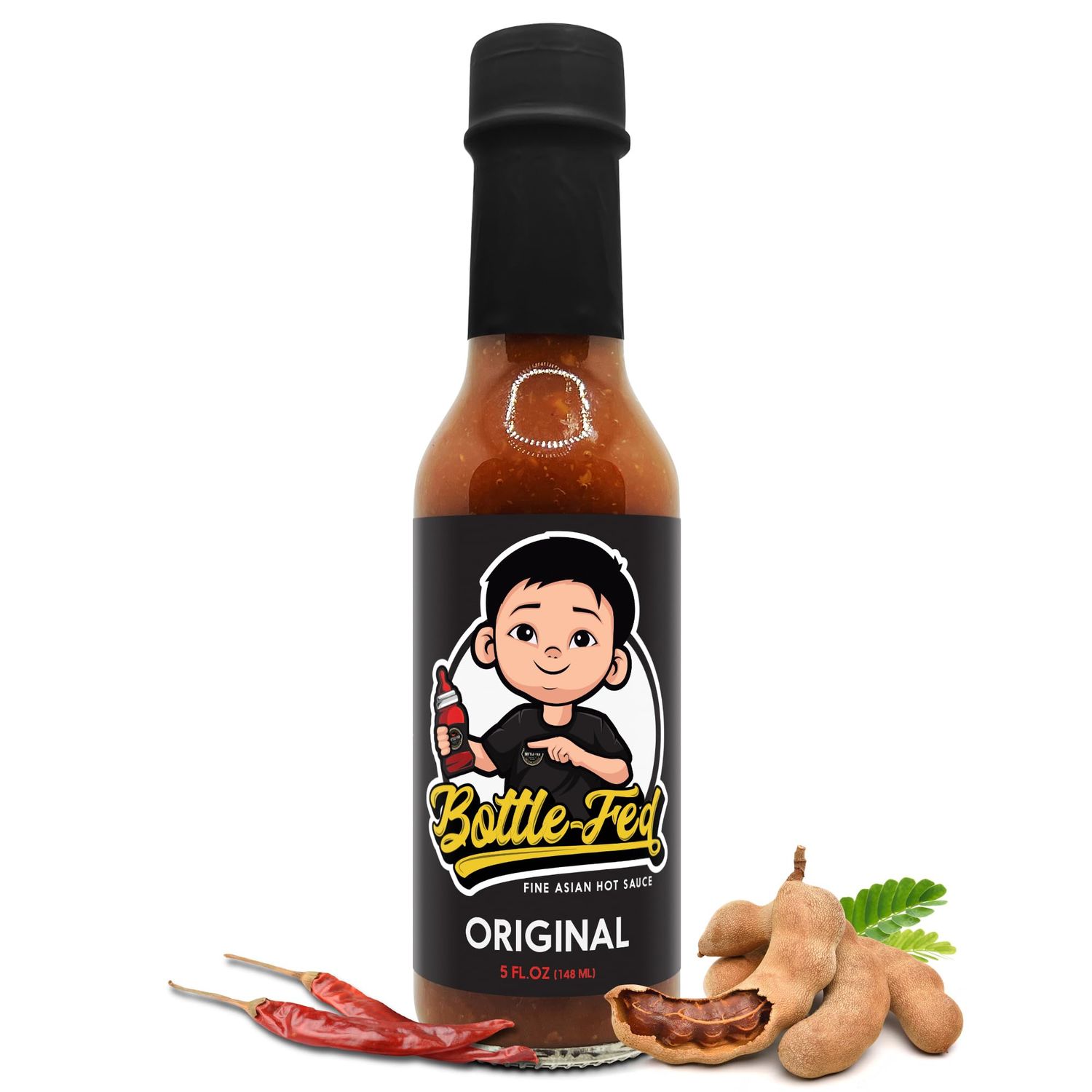 Original - Filipino Sriracha Hot Sauce - Thai Birds Eye Peppers, Tamarind, Chili Sauce - Perfect for Hot Sauce Gift Sets, Foodie Gifts, and Chili Garlic Sauce- Thai Food, Filipino Food- Best Hot Sauce