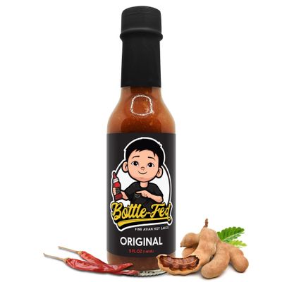 Original - Filipino Sriracha Hot Sauce - Thai Birds Eye Peppers, Tamarind, Chili Sauce - Perfect for Hot Sauce Gift Sets, Foodie Gifts, and Chili Garlic Sauce- Thai Food, Filipino Food- Best Hot Sauce