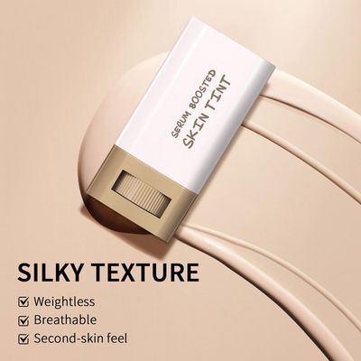 SWETIYOU Multi-Use Foundation Stick Beauty Balm Serum Boosted Skin Tint, On-The-Go Tinted Solid Serum, Lightweight and Buildable Creamy Skin Tint Stick Makeup, Natural Finish03