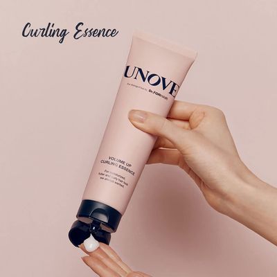 UNOVE Volume Up Curling Essence Rich Moisture Essence for Voluminous Silky Springy Curls