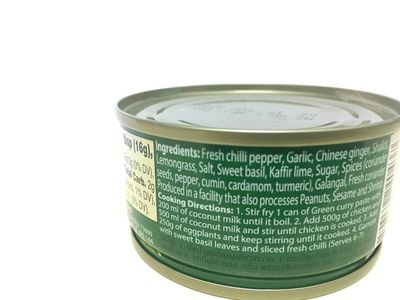 Maesri Variety Curry Paste 4pk Green, Karee, Masaman, &amp; Panang Curry - 4 oz