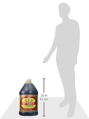Wanjashan Soy Sauce, 128 Ounce