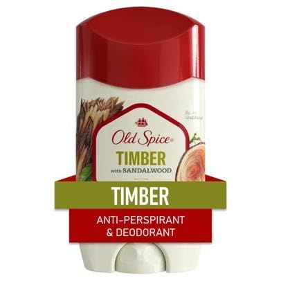 Old Spice Fresher Collection Anti-Perspirant &amp; Deodorant Timber - 2.6 oz, Pack of 2