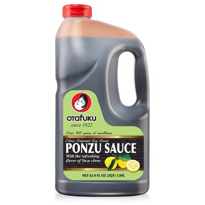 Otafuku Ponzu Soy Sauce Yuzu Lemon Flavor, Restaurant Size 12 Gallon