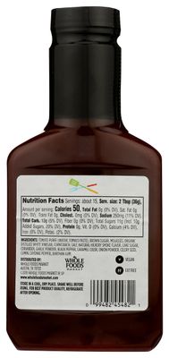365 by Whole Foods Market, Original Barbecue Sauce, 19.5 OZ