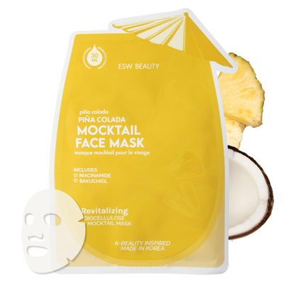 Pina Colada Revitalizing Biocellulose Mocktail Mask
