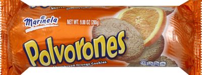 Marinella, Polvorones, Orange Shortbread Cookies