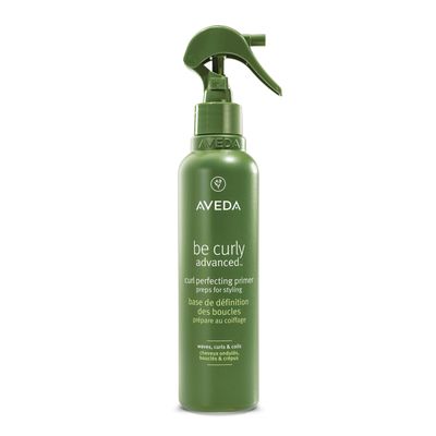 Aveda Be Curly Advanced Curl Perfecting Primer for Wavy, Curly &amp; Coily Hair Detangles &amp; Smooths Products Against Humidity, Reduces Frizz Silicone Free 97 Naturally Derived, 6.7 Fl Oz
