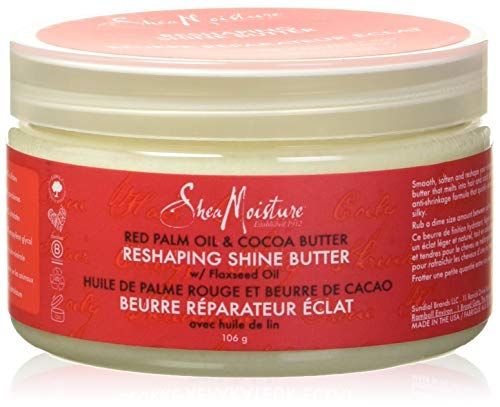 Shea Moisture Red Palm Oil &amp; Cocoa Butter Shine Butter, 3.75 Pound