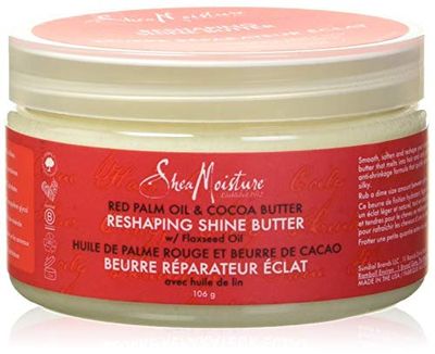 Shea Moisture Red Palm Oil &amp; Cocoa Butter Shine Butter, 3.75 Pound