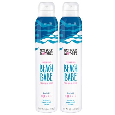 Not Your Mother&#39;s Beach Babe Texturizing Dry Finish Spray 2-Pack - Add Instant, Buildable Texture to Dry Hair - Essentials for All Hair Types