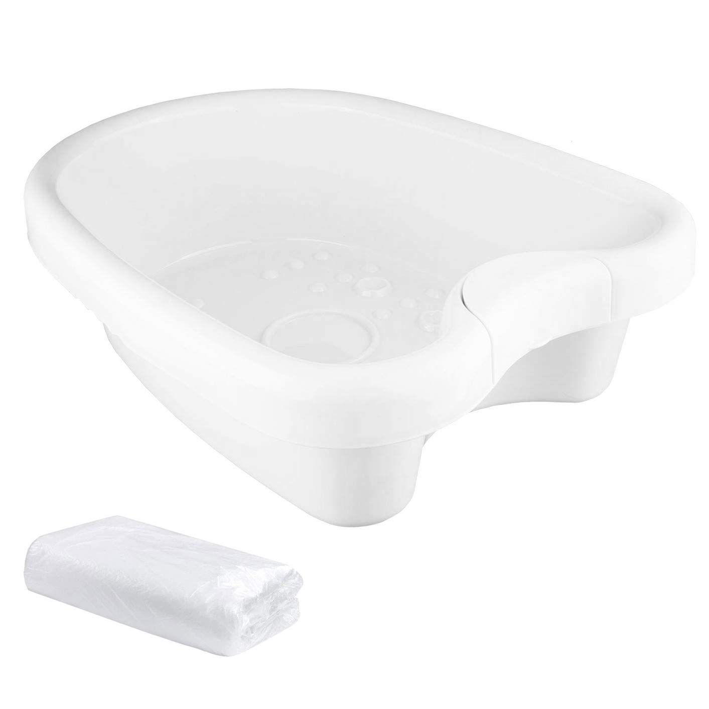 VnioLife Ionic Detox Foot Bath Tub Basin for All Detox Machines with 100 Liners - Beauty Feet, Relieve Foot Discomfort