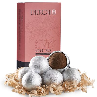 Circulation Herbal Foot Soak to Soothe Sore Tired Fee, Promotes Blood Flow, Cold Feet Therapy with Natural Safflower, Chinese Herbal Foot Soaking Salts for Relaxation and Stress Relief