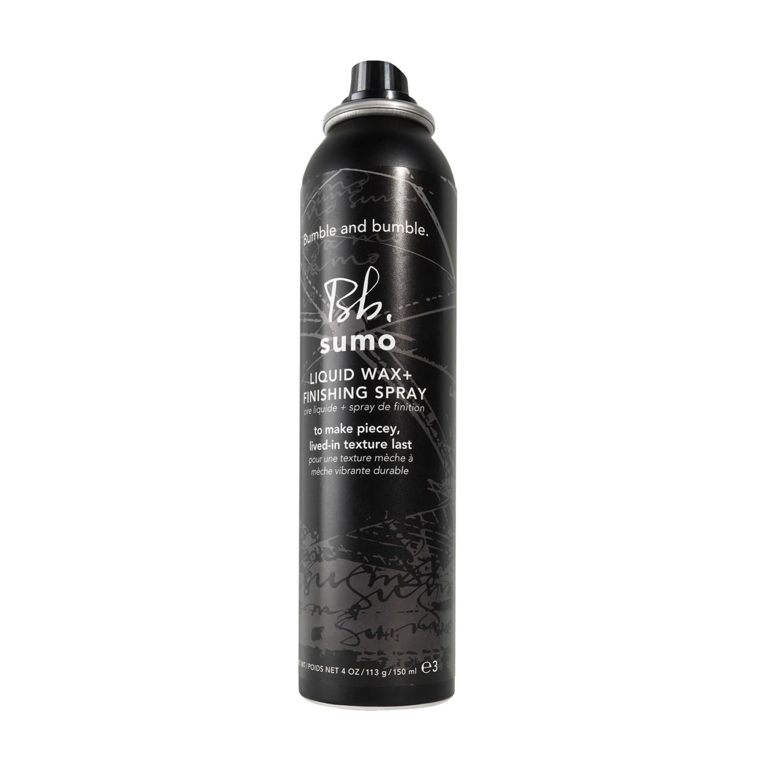 Bumble and bumble. Sumo Liquid Wax Finishing Spray For Piecey Texture, Buildable Separation, Light Hold Natural Shine Straight to Coily, 4 Ounce