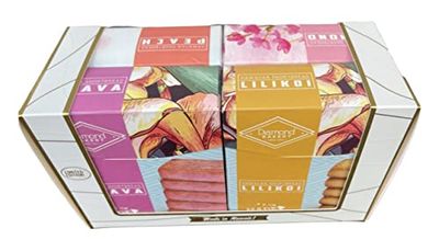 Diamond Bakery Hawaii Shortbread 4 Pack Lilikoi, Guava, Almond, Peach
