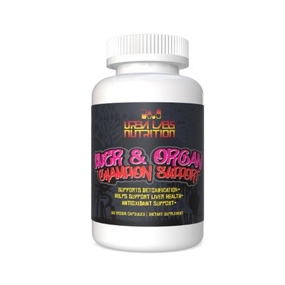 Urbalabs Premium Liver & Organ Champion Cycle Support Liver Cleanse Detox & Repair Milk Thistle Supplement Blend Supports Heart Liver Prostate Kidneys & Skin