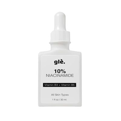 Gle Facial Serum 10 Niacinamide with Vitamin B5 StreghtensSkin Barrier Function, Reduces Hyper Pigmentation and Blemishes 1 fl oz.