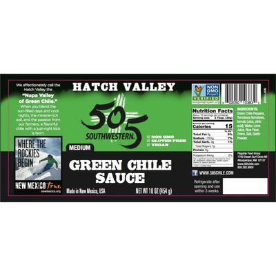 505 Southwestern Medium Green Chile Sauce Pack of 2