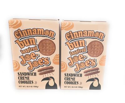 TJ&#39;s Cinnamon Bun Inspired JoJo&#39;s Sandwich Creme Cookies, 10.5 oz