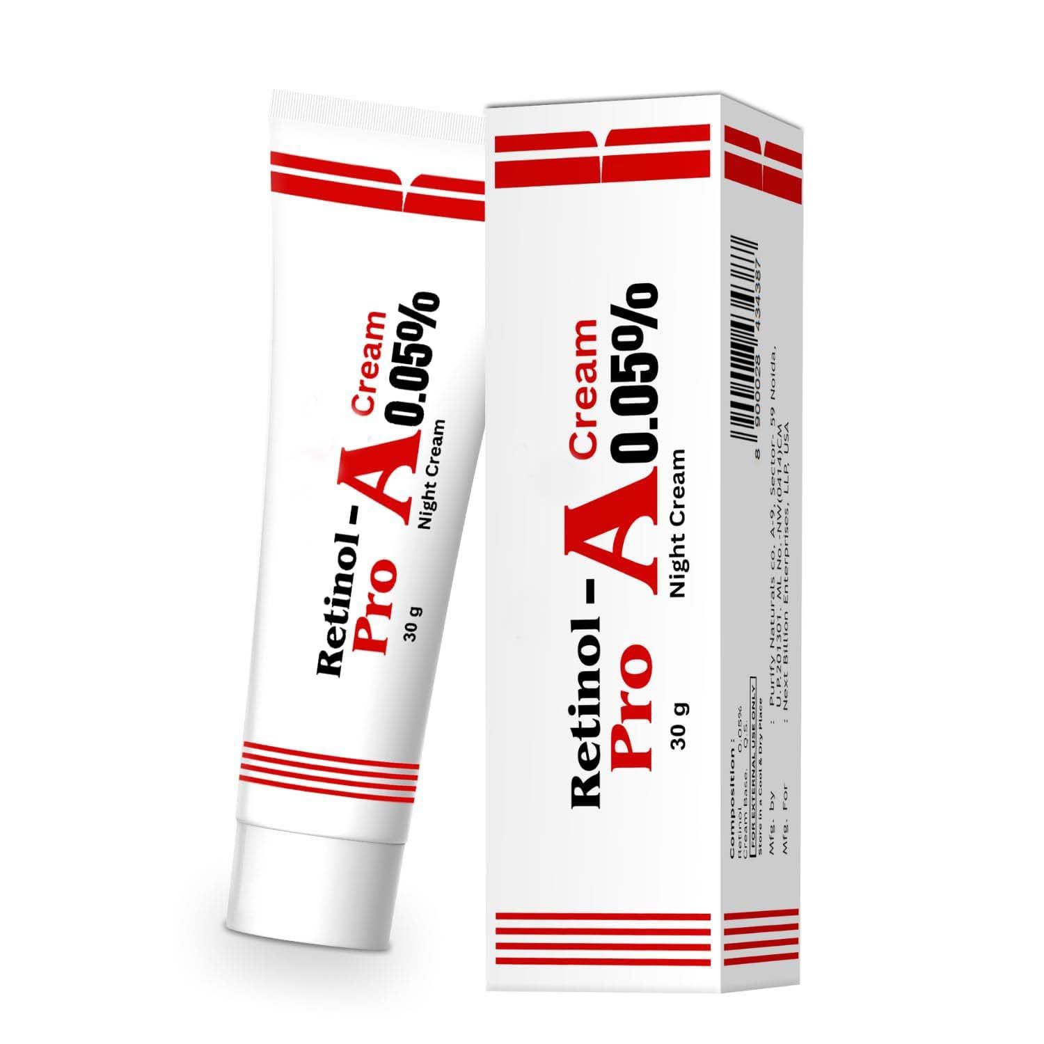 Generic Retinol Pro Night Cream 0.05 Vitamin A Fine Lines, Sun Spots, Anti-Aging 30 Gram 1.05 Oz