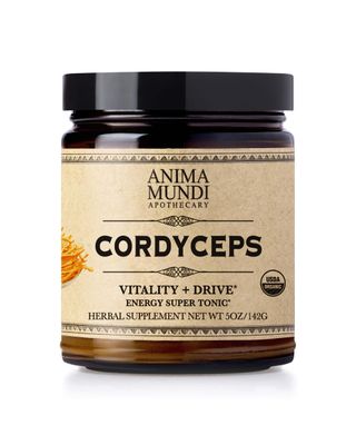 Anima Mundi Apothecary Cordyceps Mushroom Powder - Real Organic Cordyceps Mushroom Powder - Mushroom Powder Supplement for Liver and Immune Support - Add to Food, Coffee, Tea and More 5oz 141g