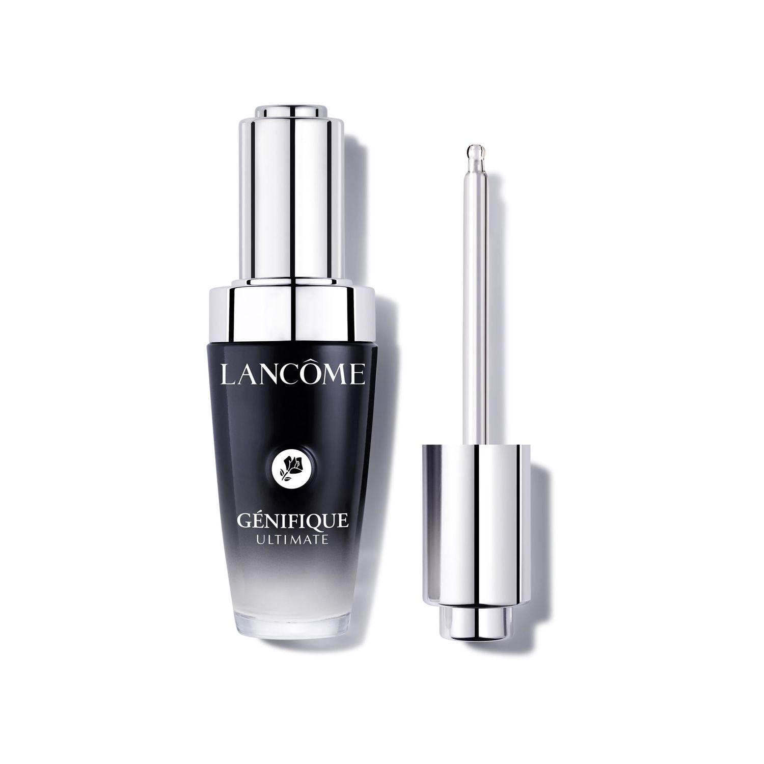 Lancome Genifique Ultimate Dual Recovery Face Serum- Anti-Aging Serum Visibly Improves Fine Lines, Rough Texture, Plumpness and Even Skintone - with Beta Glucan and, Hyaluronic Acid - 1 Fl Oz