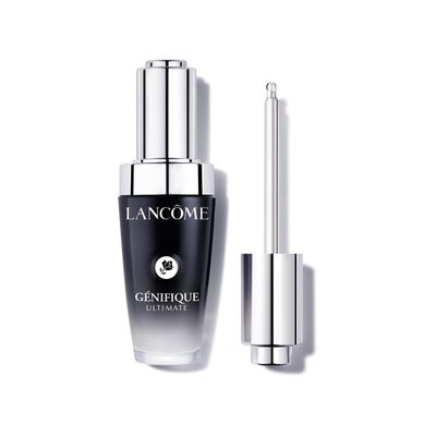 Lancome Genifique Ultimate Dual Recovery Face Serum- Anti-Aging Serum Visibly Improves Fine Lines, Rough Texture, Plumpness and Even Skintone - with Beta Glucan and, Hyaluronic Acid - 1 Fl Oz