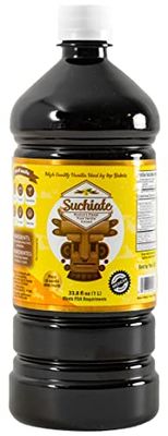 Suchiate Pure Vanilla Mexican Vanilla for Baking and Desserts Made with Real Vanilla Bean Vainilla Mexicana Buena 33.8oz 1 Liter