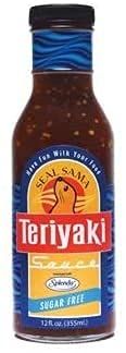 Brand Seal Sama, Sugar Free Teriyaki Sauce, 12 Oz - Set of 3
