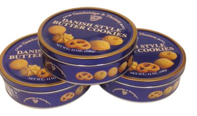 Cambridge &amp; Thames Danish Style Butter Cookies 12 oz 3 pack
