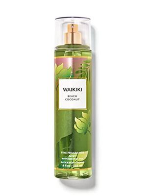 Bath &amp; Body Works Waikiki Beach Coconut Signature Collection Fragrance Mist 8 Fl Oz Waikiki Beach Coconut