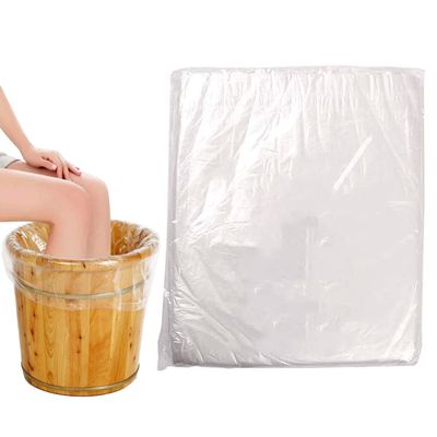 80PCS Plastic Foot Tub Liners, 26 22 Inches Thicken Plastic Liners bags for Foot Soak Bath, Durable Basin Bag Plastic Pedicure for Foot Pedicure Spa Hotel Home Use