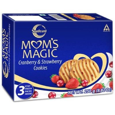 Sunfeast Mom&#39;s Magic Cranberry And Strawberry Cookies