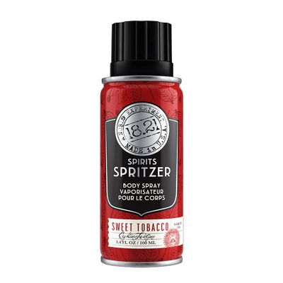 18.21 Man Made Mens Spirits Spritzer Sweet Tobacco Fragrance, 3.4 oz. - Luxurious Long-Lasting All Over Body Spray with Masculine Aromatics - Premium Men Care Products - Gifts for Him