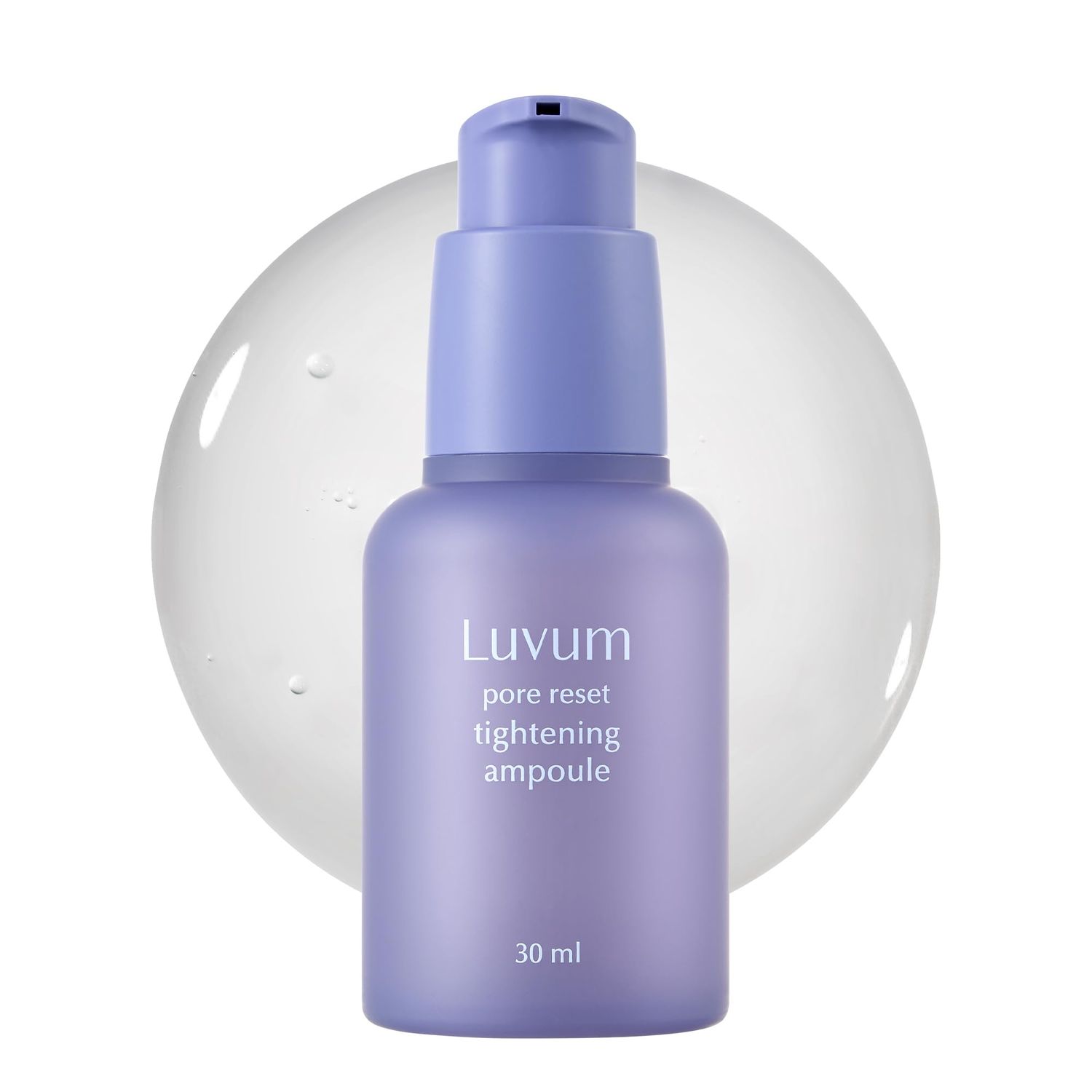 Luvum Pore Reset Ampoule, Niacinamide Serum, PHA, Black Head Remover, 1.01 fl. oz