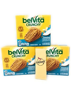 Breakfast Biscuits Cookie Toasted Coconut 3 PACK