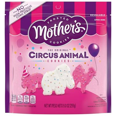 Mother&#39;s Original Circus Animal Cookies, 1 Resealable Bag, 9 oz