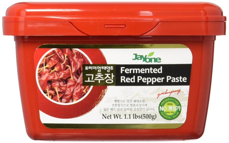 Jayone Fermented Red Pepper Paste, Spicy 17.6 Ounce