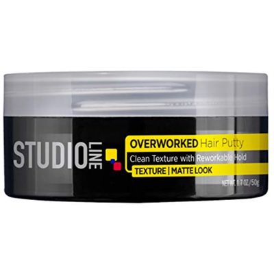 L&#39;oreal Paris Studio Line Texture and Control Overworked Hair Putty 1.7 Oz 3 Pack
