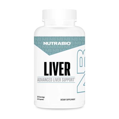 NutraBio Liver Supplement- Advanced Liver Support with Milk Thistle, Glutathione, Tudca- Antioxidant, Detox, &amp; Cleanse - 90 Capsules