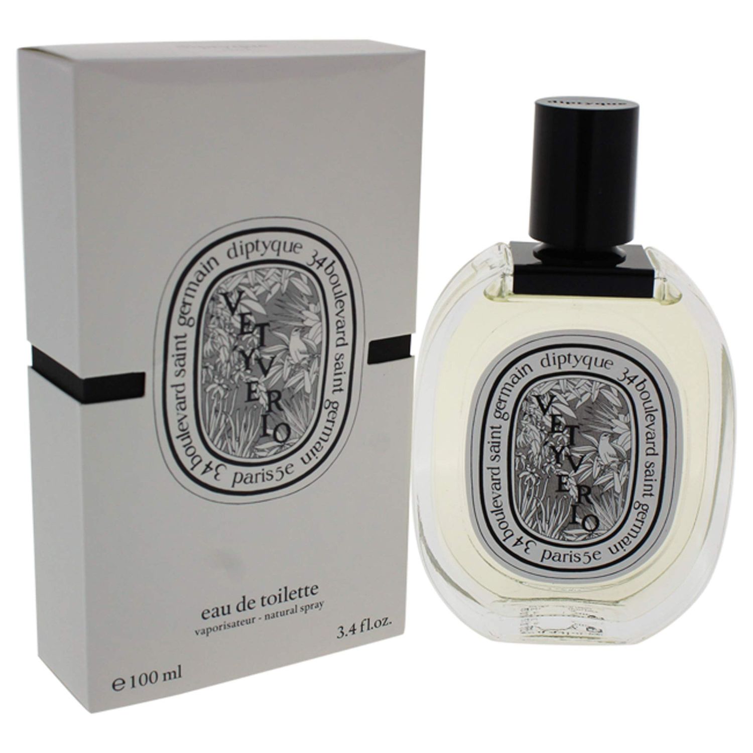 Diptyque Vetyverio Eau de Toilette-3.4 oz Model: 3700431405784