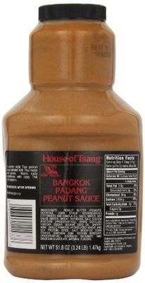 House of Tsang Bangkok Padang Peanut Sauce, 51.8 ounce 1 pack