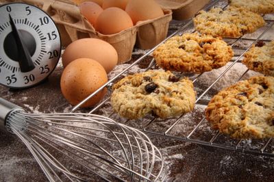 A Blend Above Oatmeal Cookie Mix, Oatmeal Delight: Irresistible Cookie Mix for Homemade Treats, Quick and Easy to Make, Makes 36 Cookies, 10 Minute Prep