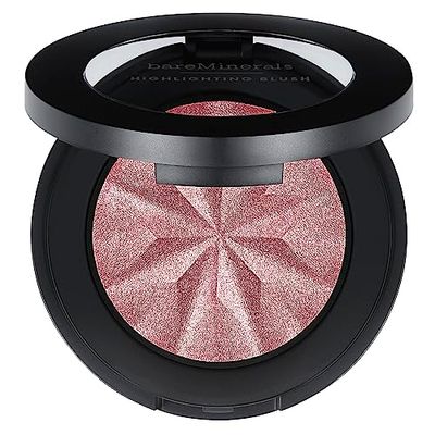 bareMinerals Gen Nude Highlighting Blush, 2-in-1 Blush Highlighter Hybrid, Silky Blendable Makeup, All-Day Wear, Talc Free, Vegan