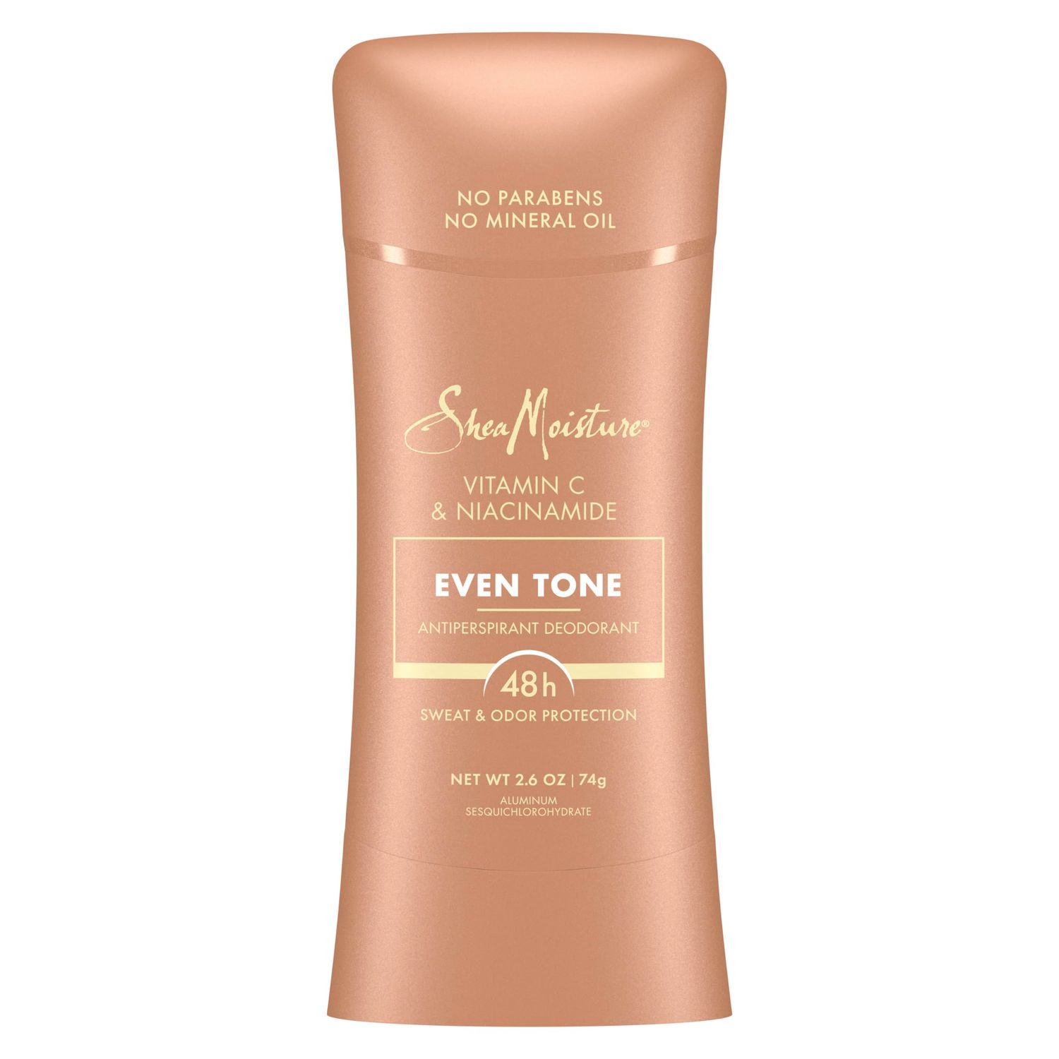 SheaMoisture Antiperspirant Deodorant Stick for 48HR Sweat &amp; Odor Protection Even Tone with No Parabens &amp; No Mineral Oil 2.6 oz