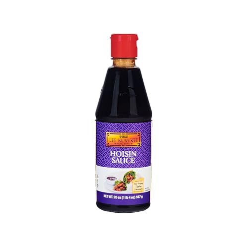 Lee Kum Kee Hoisin Sauce 20 oz - 1 Pack, Sweet &amp; Savory, Ideal for Marinades, BBQ Sauce, Dips, Stir-Frying, Pizza, and Soup Noodles