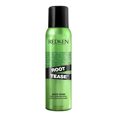 Redken Quick Tease 15 Backcombing Finishing Spray, For All Hair Types, Enhances Texture &amp; Volume, Maximum Control, 5.3 Oz
