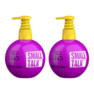 BED HEAD by TIGI Small Talk MINI 3-in-1 Thicking Cream 4.2 Oz Pack of 2, Purple